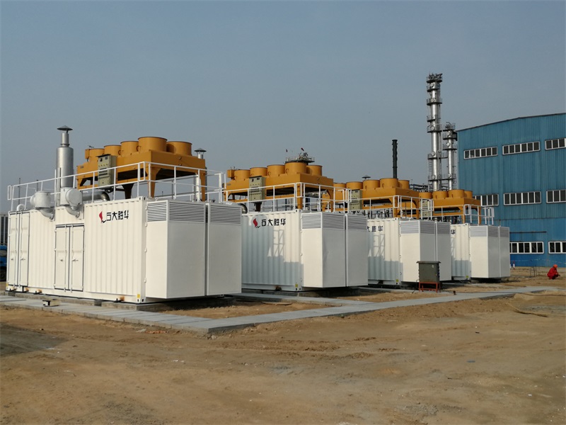 山東煉化氣發(fā)電項目4×500kW